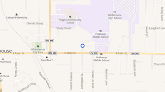 Map for Rainbow Duplex Apartments - Whitehouse, TX