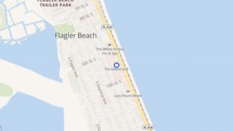 Map for Topaz Motel & Hotel - Flagler Beach, FL