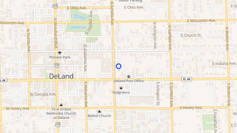 Map for College Arms Towers - DeLand, FL