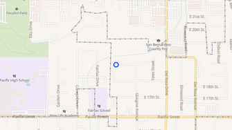 Map for Eastpointe Village Apt Homes - San Bernardino, CA