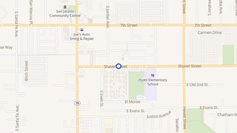 Map for San Jacinto Garden Apartments - San Jacinto, CA