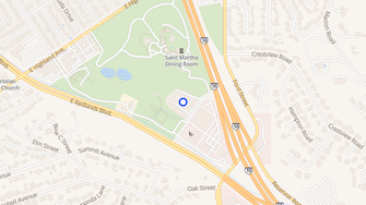 Map for Park Place Apartments - Redlands, CA