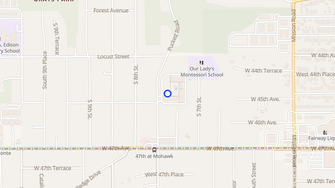 Map for Puckett Pointe Apartments - Kansas City, KS