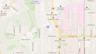 Map for Johnson Med Center Apartments - Kansas City, KS