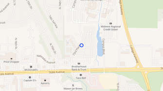 Map for Royal Ridge Apartments - Kansas City, KS