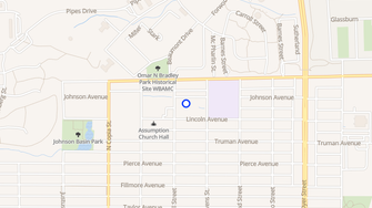 Map for Christina Apartments - El Paso, TX
