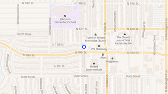 Map for Minter Lane Apartments - Abilene, TX