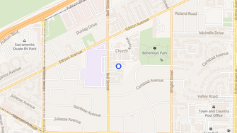 Map for Portofino Apartments - Sacramento, CA