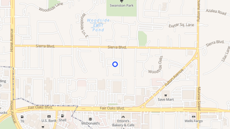 Map for Sierra Regency Apartments - Sacramento, CA