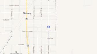 Map for Gardenwalk of Dewey - Dewey, OK