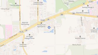 Map for The Bartram - Gainesville, FL
