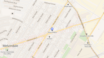 Map for Melvindale Square Apartments - Melvindale, MI