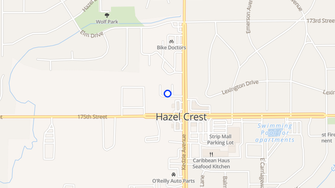 Map for Waterford Estates - Hazel Crest, IL