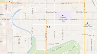 Map for Oakdale Plaza Apartments - Salina, KS