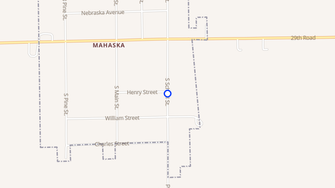 Map for Mahaska Apartments - Mahaska, KS