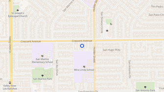 Map for Casa Elvida Apartments - Buena Park, CA