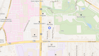 Map for Brickgate Apartments - Murray, UT