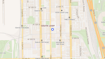 Map for South Loop Apartments - Chicago, IL