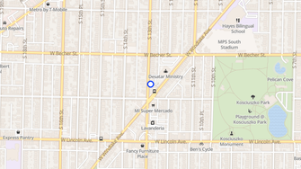 Map for Johnston Center Residences - Milwaukee, WI