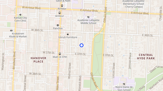 Map for The Devereaux - Kansas City, MO
