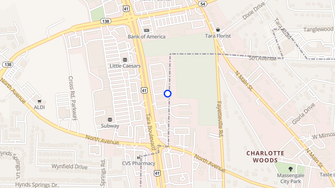 Map for Crossroads Apartments - Jonesboro, GA