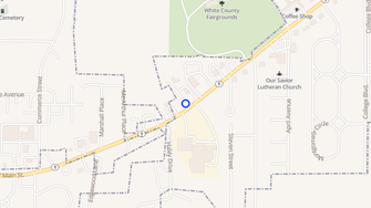Map for Crestwood Estates - Carmi, IL