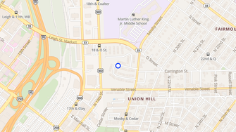 Map for Jefferson Townhouses - Richmond, VA