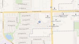 Map for 2150 Arizona Avenue South - Chandler, AZ