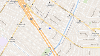 Map for 4915 Sawtelle Boulevard - Culver City, CA