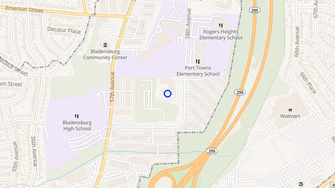 Map for Park View at Bladensburg - Bladensburg, MD