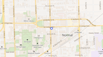 Map for Uptown Crossing - Normal, IL