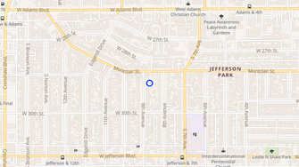Map for Coachan Arms Apartments - Los Angeles, CA