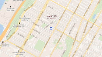 Map for 502 West 141st Street - New York, NY