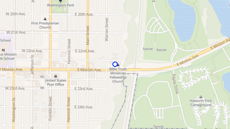 Map for Mission House Vue Apartments - Bellevue, NE