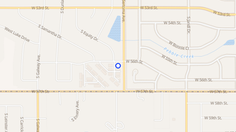 Map for Sertoma Hills Apartments - Sioux Falls, SD