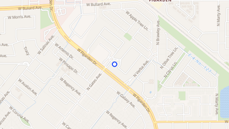 Map for Greystone Apartments - Fresno, CA