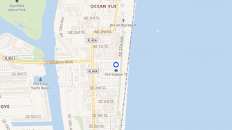Map for Ocean Club at Deerfield Beach - Deerfield Beach, FL