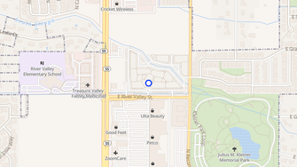 Map for The Regency at River Valley Apartments - Meridian, ID