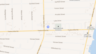 Map for Continental Garden Apartments - Saint Clair Shores, MI