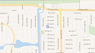 Map for 8231 SW 4 Court - North Lauderdale, FL