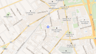 Map for 97 Bayard street - New Brunswick, NJ