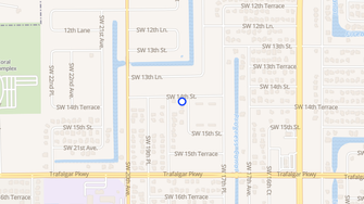 Map for 1402 SW 18th Pl - Cape Coral, FL