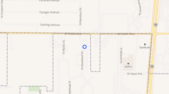 Map for Prairie Run Senior Apartments - Coeur D'Alene, ID