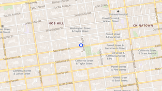 Map for Mark Hopkins Rental Condominiums - San Francisco, CA