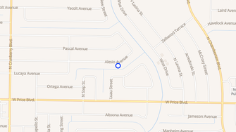 Map for 2477 Alesio Ave - North Port, FL