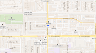 Map for Agave Apartments - Tempe, AZ