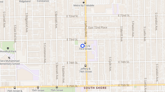 Map for 7316 S Jeffery Blvd - Chicago, IL