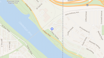 Map for East River Terrace - Minneapolis, MN