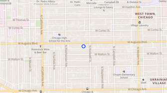 Map for 2613 W. Augusta Blvd. - Chicago, IL