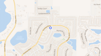 Map for 4454 Sandhurst Drive - Orlando, FL